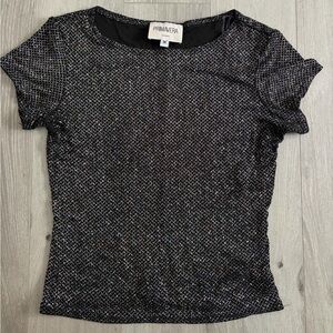 Vintage Primavera Sparkle Top Size Medium